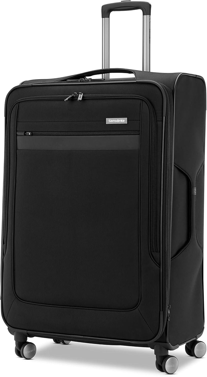 imageSamsonite Ascella 30 Softside Expandable Luggage with Spinner Wheels 3Piece Set 202428 Sapphire BlueBlack