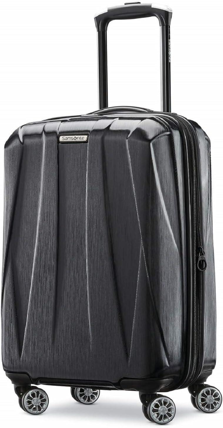 imageSamsonite Centric 2 Hardside Expandable Luggage with Spinner Wheels Black 3Piece Set 202428Black