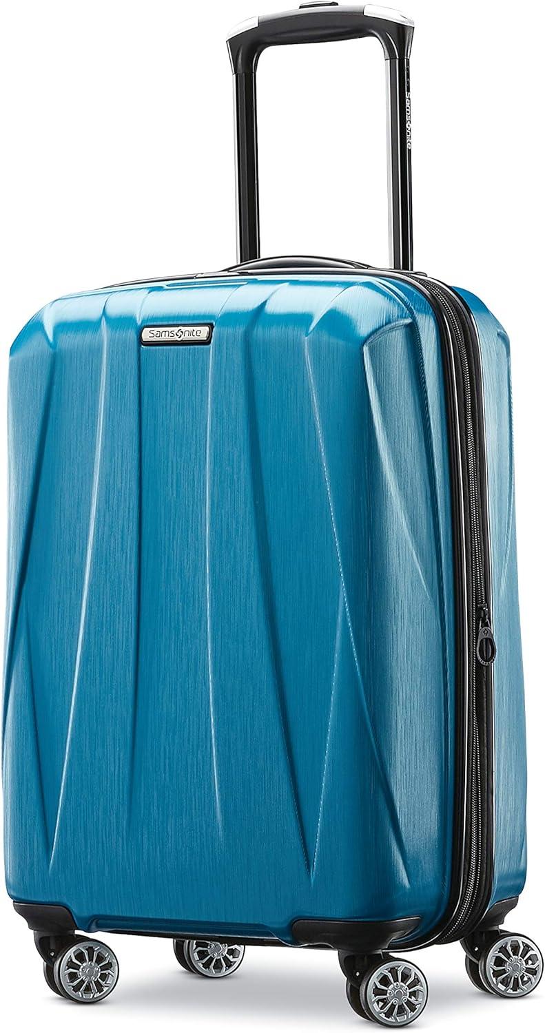 imageSamsonite Centric 2 Hardside Expandable Luggage with Spinner Wheels Black 3Piece Set 202428Caribbean Blue