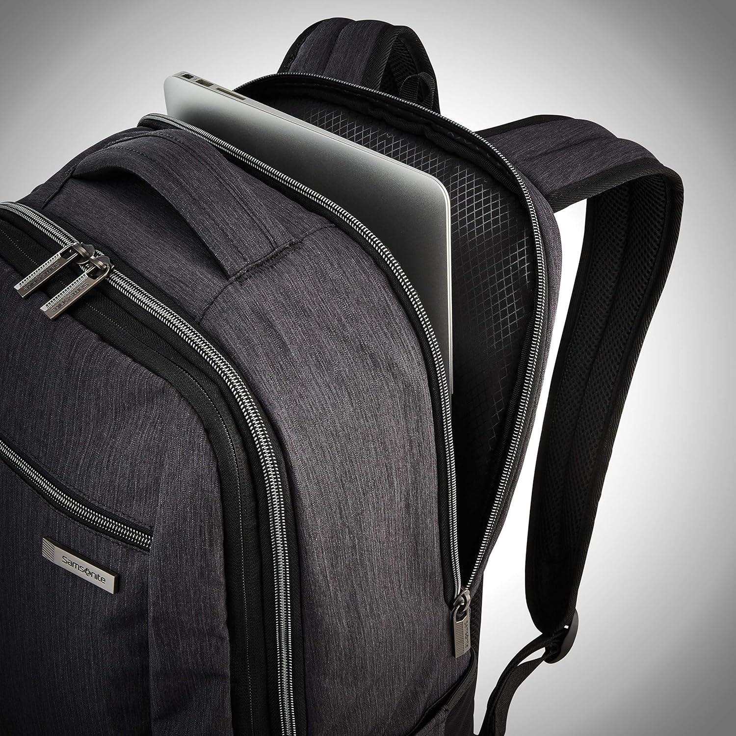 imageSamsonite Modern Utility Travel Backpack Charcoal Heather One SizeCharcoal Heather