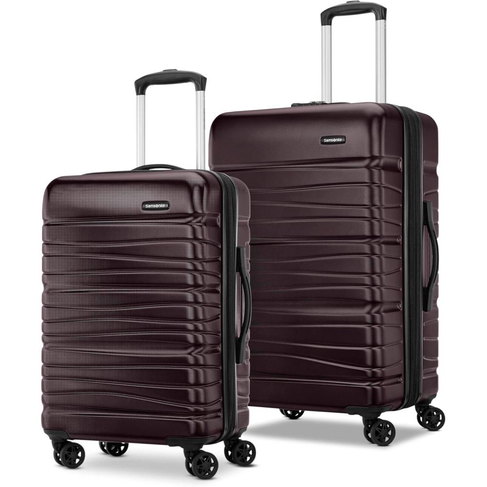 imageSamsonite Evolve SE Hardside Expandable with Double Spinner Wheels 2PC SET COM Army GreenCordovan
