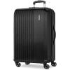 Samsonite Alliance SE Hardside Luggage with Spinner Wheels, Lightweight, LARGE SPINNER, SILVER(Black)