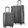 Samsonite Centric 2 Hardside Expandable Luggage with Spinner Wheels, Black, 3-Piece Set (20/24/28)(Black)