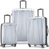 Samsonite Centric 2 Hardside Expandable Luggage with Spinner Wheels, Black, 3-Piece Set (20/24/28)(Silver)