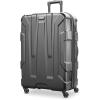 Samsonite Centric Hardside Expandable Luggage with Spinner Wheels, Black, Carry-On 20-Inch(Black)