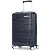 Samsonite Elevation Plus – Large Hardside Luggage – Scratch Resistant Polypropylene Shell, RightHeight™ Adjustable Handle, Integrated AirTag Holder, TSA Lock, WetPak™ Compartment – Cypress Green(Midnight Blue)
