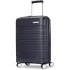 Samsonite Elevation Plus – Large Hardside Luggage – Scratch Resistant Polypropylene Shell, RightHeight™ Adjustable Handle, Integrated AirTag Holder, TSA Lock, WetPak™ Compartment – Cypress Green(Midnight Blue)