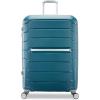 Samsonite Freeform 2-Piece Luggage Set – Carry-On & Large Checked Luggage with Dual Spinner Wheels – Durable Polypropylene Hardshell – TSA Lock, Airline-Approved – Expandable Hard Shell – Mint Green(Dark Teal)