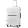 Samsonite Freeform 2-Piece Luggage Set – Carry-On & Large Checked Luggage with Dual Spinner Wheels – Durable Polypropylene Hardshell – TSA Lock, Airline-Approved – Expandable Hard Shell – Mint Green(White)