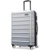Samsonite Omni 2 Hardside Expandable Luggage with Spinner Wheels, Birch White, 2-Piece Set (19/28)(Arctic Silver)