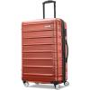 Samsonite Omni 2 Hardside Expandable Luggage with Spinner Wheels, Birch White, 2-Piece Set (19/28)(Brick Orange)