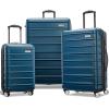 Samsonite Omni 2 Hardside Expandable Luggage with Spinner Wheels, Birch White, 2-Piece Set (19/28)(Lagoon Blue)