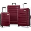 Samsonite Omni 2 Hardside Expandable Luggage with Spinner Wheels, Birch White, 2-Piece Set (19/28)(Natural Merlot)