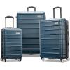 Samsonite Omni 2 Hardside Expandable Luggage with Spinner Wheels, Birch White, 2-Piece Set (19/28)(Nova Teal)