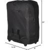 Samsonite Printed Luggage Cover, Black, Large(Black)