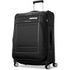 Samsonite UpLIFT Lightweight Medium Checked Softside Luggage with Spinner Wheels – Expandable – Airline-Approved, Polyester Soft Suitcase for Ultra Light Travel – Black(Black)