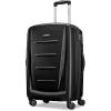 Samsonite Winfield 2 Hardside Expandable Luggage with Spinner Wheels, Checked-Large 28-Inch, Brushed White(Brushed Anthracite)