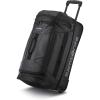 Samsonite Andante 2 Wheeled Duffel Bag – 22-Inch Durable Rolling Luggage with Inline Skate Wheels, Push-Button Handle & Spacious Compartments – Travel-Friendly and Lightweight – All Black(All Black)