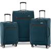 Samsonite Ascella 3.0 Softside Expandable Luggage with Spinner Wheels, 3-Piece Set (20/24/28), Sapphire Blue(Teal/Black)