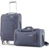 Samsonite Ascentra Softside Luggage, 2-Piece Set (Duffel/19 inch Carry-on), Slate(Slate)