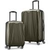 Samsonite Centric 2 Hardside Expandable Luggage with Spinner Wheels, Black, 3-Piece Set (20/24/28)(Olive)