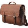 Samsonite Classic Leather Flapover(Cognac)