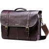 Samsonite Colombian Leather Flap-Over Messenger Bag, Brown, One Size(Brown)