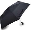 Samsonite Compact Auto Open/Close Umbrella, Black, One Size(Black)