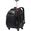 Samsonite MVS Rolling Backpack, Black, 19-Inch