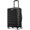 Samsonite Omni 2 Hardside Expandable Luggage with Spinner Wheels, Birch White, 2-Piece Set (19/28)(Black)