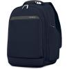 Samsonite Paralux Everyday Backpack – Laptop & Tablet Backpack with 5 Compartments, Removable TecKit™ Pouch, Microsuede Trim, Water Bottle Pockets – Work, Commute & Travel Bag – Black(Midnight Navy)
