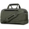 Samsonite Paralux Weekender Duffel Bag, Travel Carry-On Bag with Wide Opening, Drop-Bottom Shoe & Laundry Compartment, AirTag Holder, StackIt Strap – Business & Leisure Travel Bag(Olive)