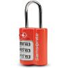 Samsonite Travel Sentry 3-dial Combination Lock, Orange Tiger, One Size(Varsity Red)