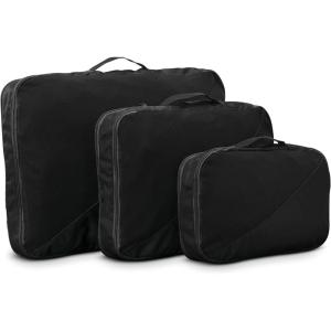 Samsonite 3-Piece Compression Packing Cube Set, Black