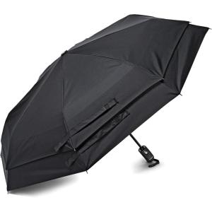 Samsonite Compact Auto Open/Close Umbrella(Black)