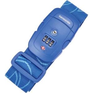 Samsonite Luggage Strap, Black, Combination Lock(Blue Fantasy)