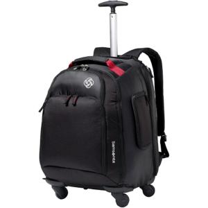 Samsonite MVS Rolling Backpack, Black, 19-Inch