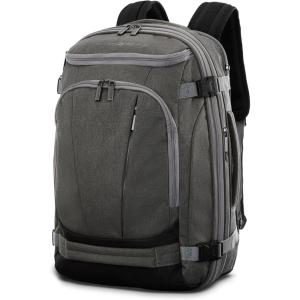 Samsonite Mother Lode Travel Backpack – Heather Graphite(Heather Graphite)