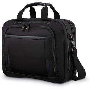 Samsonite Pro Double Compartment Briefcase, Black, One Size(Black)
