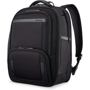 Samsonite Pro Slim Backpack, Black, One Size(Black)